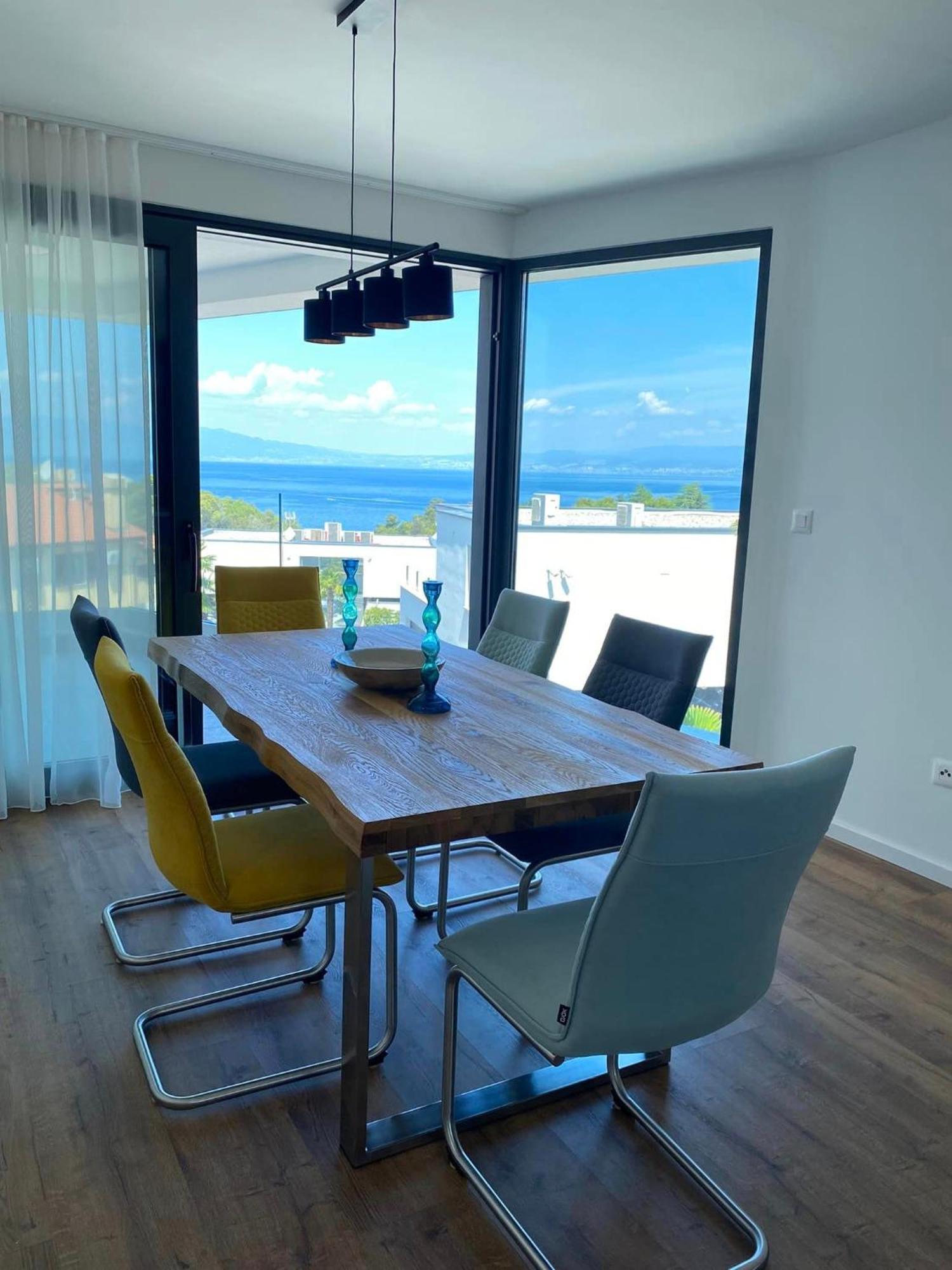 Villa Mirno More Apartments Малинска Екстериор снимка